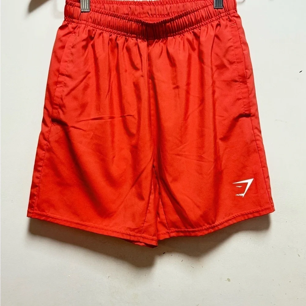 Gymshark Men's Vibrant Red Workout Shorts